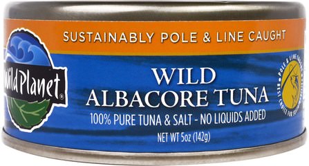 Wild Albacore Tuna, 5 oz (142 g) by Wild Planet, 健康 HK 香港