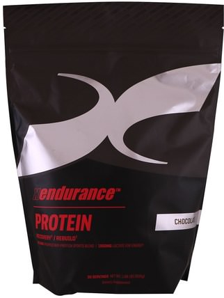Protein, Chocolate, 1.98 lbs (900 g) by Xendurance, 運動，補品，乳清蛋白 HK 香港