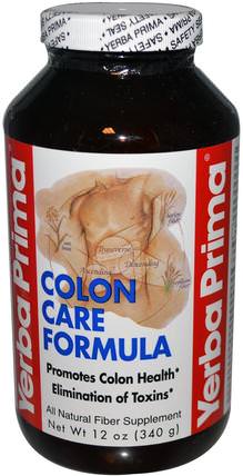 Colon Care Formula, 12 oz (340 g) by Yerba Prima, 健康，排毒，結腸清洗 HK 香港