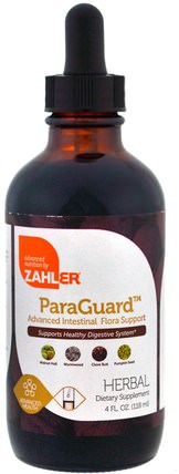 ParaGuard, Advanced Intestinal Flora Support, 4 fl oz (118 ml) by Zahler, 健康 HK 香港