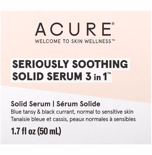 ACURE, Seriously Soothing, Solid Serum 3 in 1, 1.7 fl oz (50 ml) ACURE, Seriously Soothing, Solid Serum 3 in 1, 1.7 fl oz (50 ml)