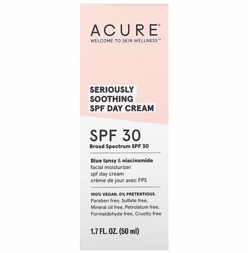 ACURE, Seriously Soothing, SPF Day Cream, SPF 30, 1.7 fl oz (50 ml) ACURE, Seriously Soothing, SPF Day Cream, SPF 30, 1.7 fl oz (50 ml)