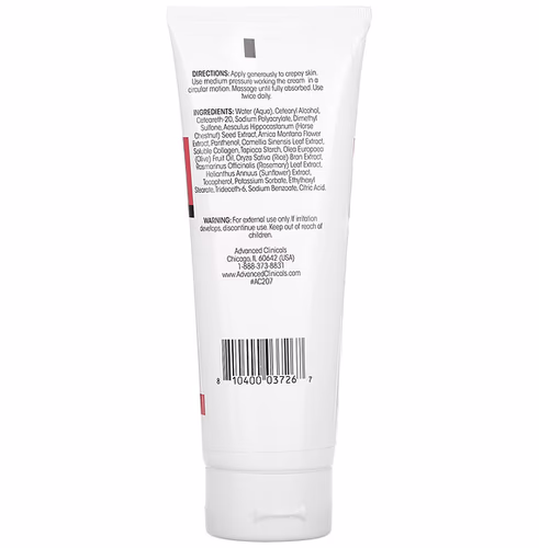 Advanced Clinicals, Crepey Skin, Wrinkle Smoothing Cream, 8 fl oz (237 ml) Advanced Clinicals, Crepey Skin, Wrinkle Smoothing Cream, 8 fl oz (237 ml)