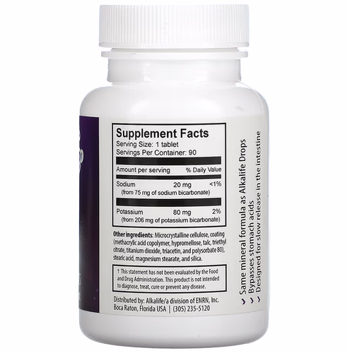 Alkalife, pH Balance, 90 Enteric Coated Tablets
