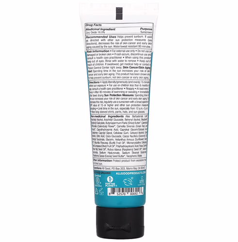 All Good Products, Mineral Sport Sunscreen, SPF 30, 1 fl oz (27 ml) All Good Products, Mineral Sport Sunscreen, SPF 30, 1 fl oz (27 ml)