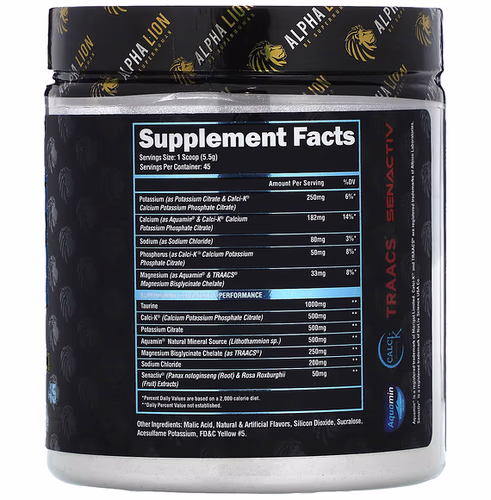 ALPHA LION, SuperHuman Hydration, Lemonardo Da Vinci, Sweet Lemonade, 8.73 oz (247.5 g) ALPHA LION, SuperHuman Hydration, Lemonardo Da Vinci, Sweet Lemonade, 8.73 oz (247.5 g)