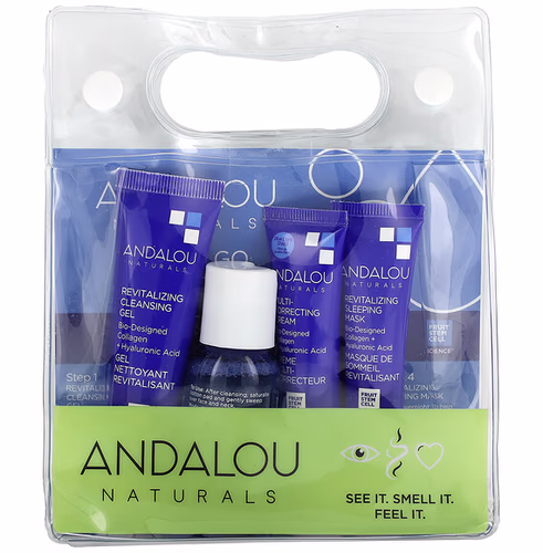 Andalou Naturals, The Deep Hydration Routine Set, 4 Piece Set Andalou Naturals, The Deep Hydration Routine Set, 4 Piece Set