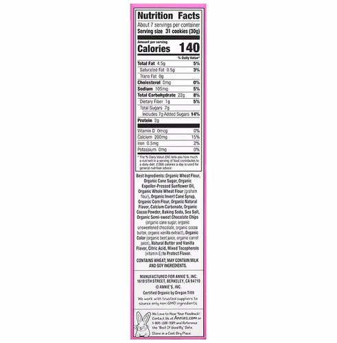 Annie's Homegrown, Organic Baked Bunny Graham Snacks, Neapolitan, 7.5 oz (213 g)