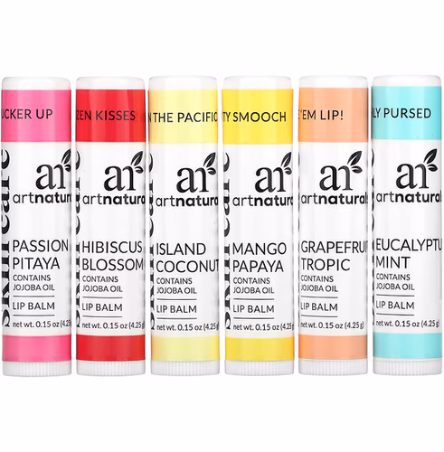 Artnaturals, Lip Balm Set, 6 Lip Balms, 0.15 oz (4.25 g) Each Review Artnaturals, Lip Balm Set, 6 Lip Balms, 0.15 oz (4.25 g) Each Review