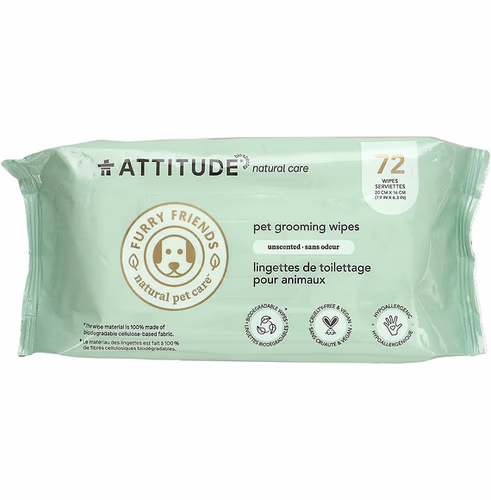 ATTITUDE 寵物美容濕紙巾,無味,72 片濕紙巾 香港 ATTITUDE 寵物美容濕紙巾,無味,72 片濕紙巾 香港
