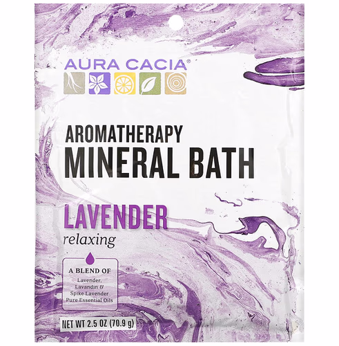 Aura Cacia, Aromatherapy Mineral Bath, Relaxing Lavender, 2.5 oz (70.9 g) Review Aura Cacia, Aromatherapy Mineral Bath, Relaxing Lavender, 2.5 oz (70.9 g) Review