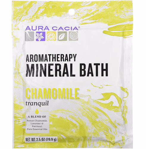 Aura Cacia, Aromatherapy Mineral Bath, Tranquil Chamomile, 2.5 oz (70.9 g) Review Aura Cacia, Aromatherapy Mineral Bath, Tranquil Chamomile, 2.5 oz (70.9 g) Review