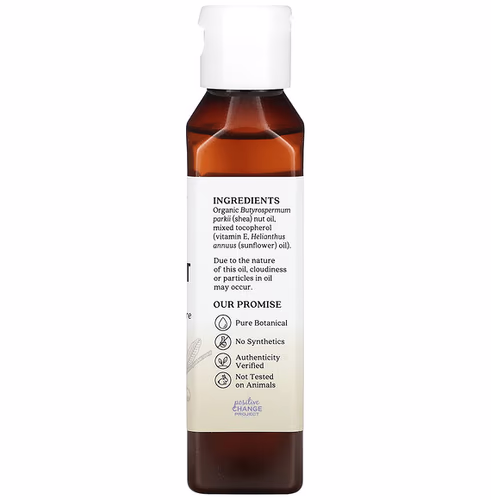 Aura Cacia, Organic, Skin Care Oil, Shea Nut, 4 fl oz (118 ml)