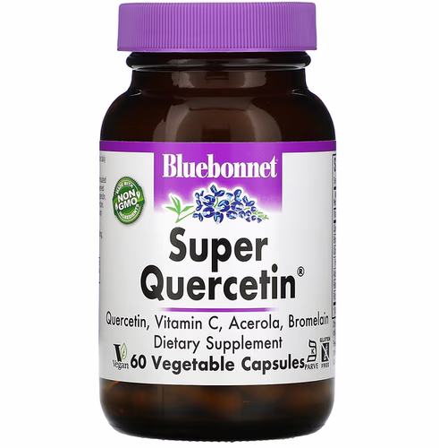 Bluebonnet Nutrition 超級槲皮素,60 粒植物膠囊 Bluebonnet Nutrition 超級槲皮素,60 粒植物膠囊