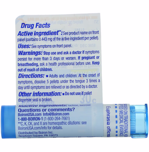 Boiron, Single Remedies, Calcarea Carbonica, 30C, Approx 80 Pellets Boiron, Single Remedies, Calcarea Carbonica, 30C, Approx 80 Pellets