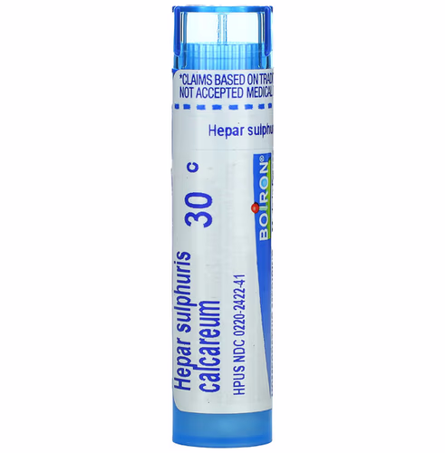 Boiron, Single Remedies, Hepar Sulphuris Calcareum, 30C, Approx 80 Pellets Review Boiron, Single Remedies, Hepar Sulphuris Calcareum, 30C, Approx 80 Pellets Review