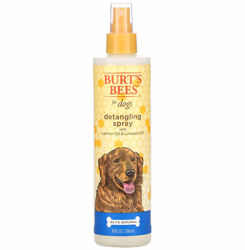 Burt's Bees 含有檸檬油和亞麻仁油的狗用去纏結噴霧,10 液量盎司(296 毫升) 香港 Burt's Bees 含有檸檬油和亞麻仁油的狗用去纏結噴霧,10 液量盎司(296 毫升) 香港