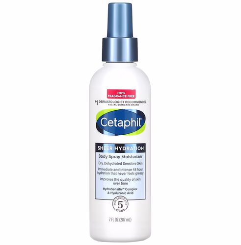 Cetaphil 純保濕身體噴霧保濕霜，7 液量盎司（207 毫升） 香港