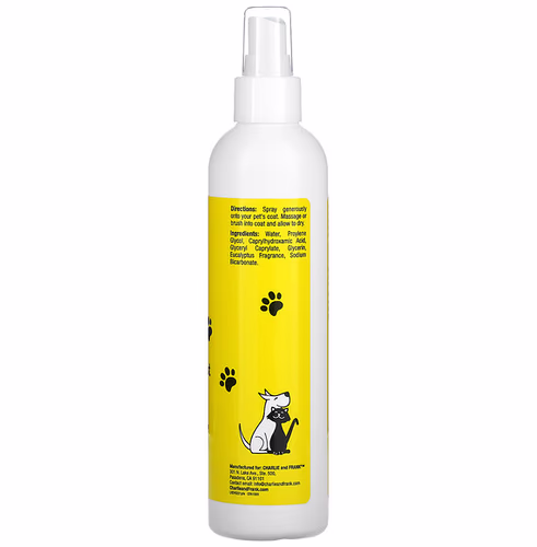 Charlie and Frank, Pet Smell Good Grooming Mist, Eucalyptus, 8 fl oz (237 ml)