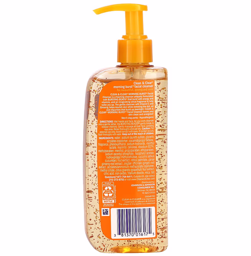 Clean & Clear, Morning Burst Facial Cleanser, 8 fl oz (240 ml) Clean & Clear, Morning Burst Facial Cleanser, 8 fl oz (240 ml)