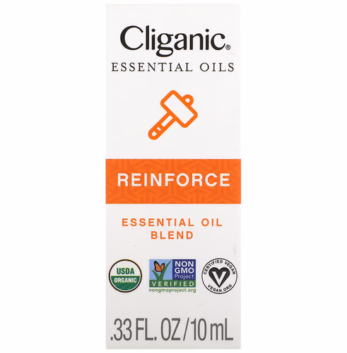 Cliganic, Essential Oil Blend, Reinforce, 0.33 fl oz (10 ml) Cliganic, Essential Oil Blend, Reinforce, 0.33 fl oz (10 ml)