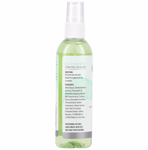 Cococare, Hydrating Facial Mist, Alcohol Free, Cucumber, 4 fl oz (118 ml) Cococare, Hydrating Facial Mist, Alcohol Free, Cucumber, 4 fl oz (118 ml)