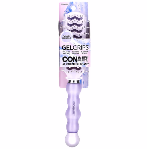 Conair, Gel Grips, Vent Hair Brush, 1 Brush Conair, Gel Grips, Vent Hair Brush, 1 Brush