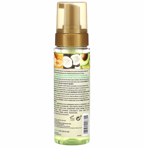 Creme Of Nature, Pure Honey, Hair Food, Styling Mousse, 7 fl oz (207 ml) Creme Of Nature, Pure Honey, Hair Food, Styling Mousse, 7 fl oz (207 ml)