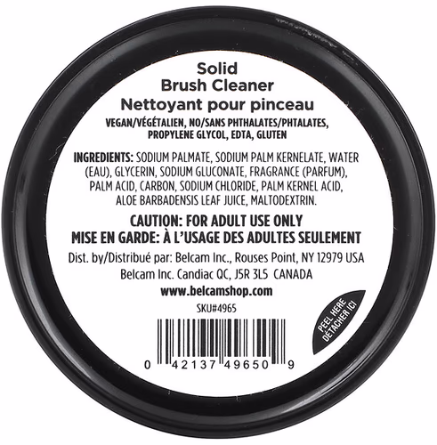 Denco, Solid Brush Cleaner with Charcoal & Aloe Vera, 1.1 oz (31.2 g) Denco, Solid Brush Cleaner with Charcoal & Aloe Vera, 1.1 oz (31.2 g)