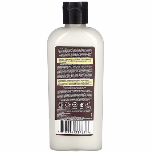 Desert Essence, Soft Curls Hair Cream, Coconut, 6.4 fl oz (190 ml) Desert Essence, Soft Curls Hair Cream, Coconut, 6.4 fl oz (190 ml)