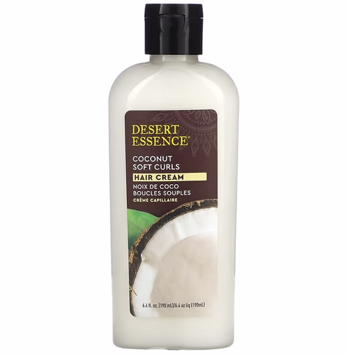 Desert Essence, Soft Curls Hair Cream, Coconut, 6.4 fl oz (190 ml) Review Desert Essence, Soft Curls Hair Cream, Coconut, 6.4 fl oz (190 ml) Review