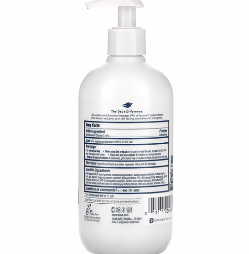 Dove, Care & Protect, Antibacterial Hand Wash, 13.5 fl oz (400 ml)