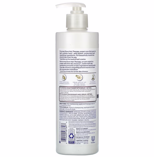 Dove, Hair Therapy, Strength & Fullness Boost Conditioner, 13.5 fl oz (400 ml)