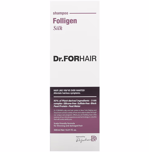 Dr.ForHair, Folligen Shampoo, Silk, 16.91 fl oz (500 ml) Dr.ForHair, Folligen Shampoo, Silk, 16.91 fl oz (500 ml)