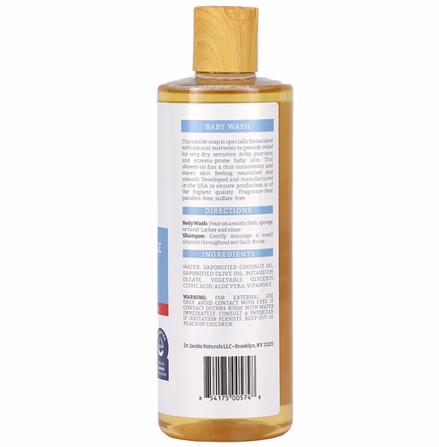 Dr. Jacobs Naturals, Pure Castile Eczema Relief, Body Wash & Shampoo, 16 oz (473 ml) Dr. Jacobs Naturals, Pure Castile Eczema Relief, Body Wash & Shampoo, 16 oz (473 ml)