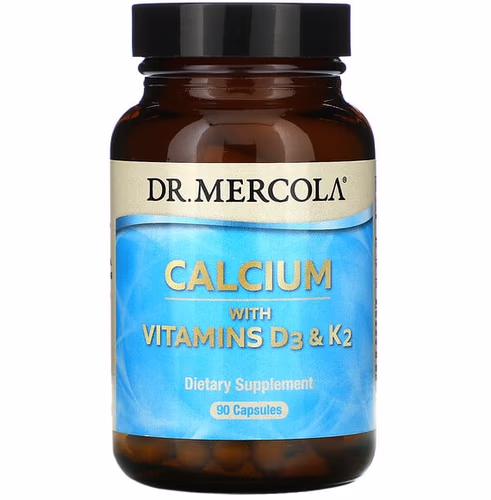 Dr. Mercola, Calcium with Vitamins D3 & K2, 90 Capsules Review