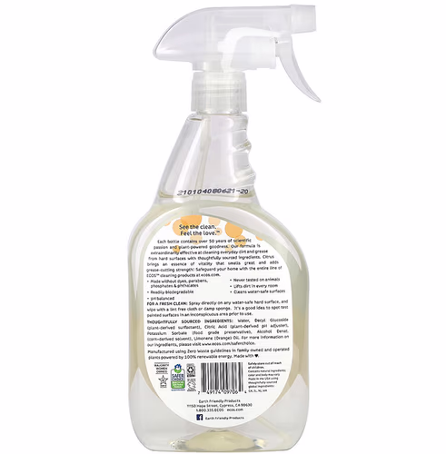 Earth Friendly Products, All-Purpose Cleaner, Orange Plus, 22 fl oz (650 ml) Earth Friendly Products, All-Purpose Cleaner, Orange Plus, 22 fl oz (650 ml)