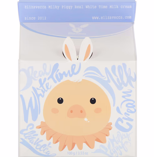Elizavecca, Milky Piggy, Real White Time Milk Cream, 3.53 oz (100 g) Elizavecca, Milky Piggy, Real White Time Milk Cream, 3.53 oz (100 g)