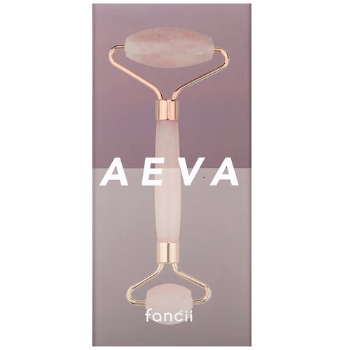 Fancii, Aeva, Rose Quartz Facial Roller, 1 Roller Fancii, Aeva, Rose Quartz Facial Roller, 1 Roller