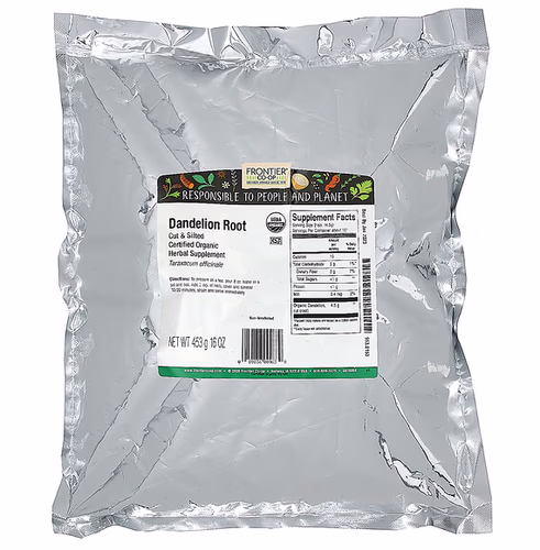 Frontier Co-op, Cut & Sifted Dandelion Root, 16 oz (453 g) Frontier Co-op, Cut & Sifted Dandelion Root, 16 oz (453 g)