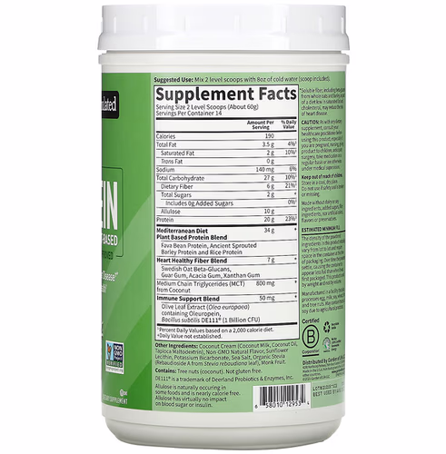Garden of Life, MD Protein, Sustainable Plant-Based, Creamy Vanilla, 29.63 oz (840 g)