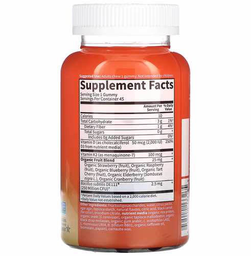 Garden of Life, Vitamin Code Gummies, Vitamins D3 & K2, Raspberry Lemon, 45 Gummies Garden of Life, Vitamin Code Gummies, Vitamins D3 & K2, Raspberry Lemon, 45 Gummies
