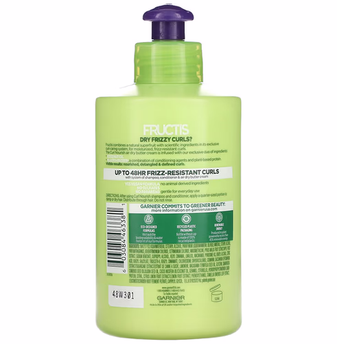 Garnier, Fructis, Curl Air Dry Cream, 10.2 fl oz (300 ml)