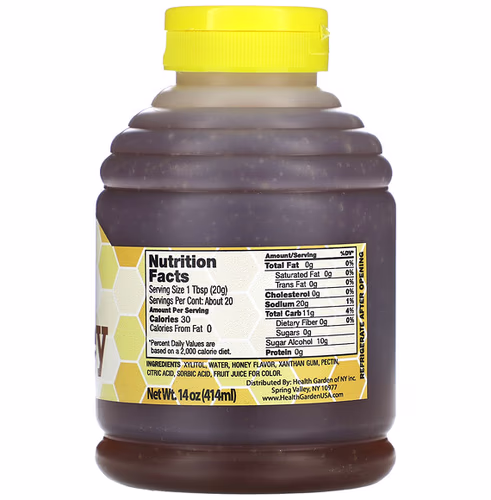 Health Garden, Xylitol Honey Sweetener, 14 oz (414 ml) Health Garden, Xylitol Honey Sweetener, 14 oz (414 ml)