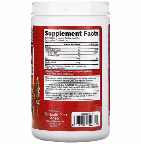 Health Plus Inc., Colon Cleanse, Natural Orange, 9 oz (255 g) Health Plus Inc., Colon Cleanse, Natural Orange, 9 oz (255 g)