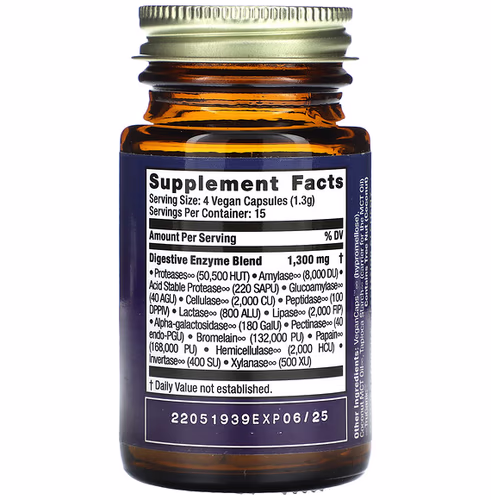 HealthForce Superfoods, Digestion Enhancement Enzymes, 60 Vegan Caps