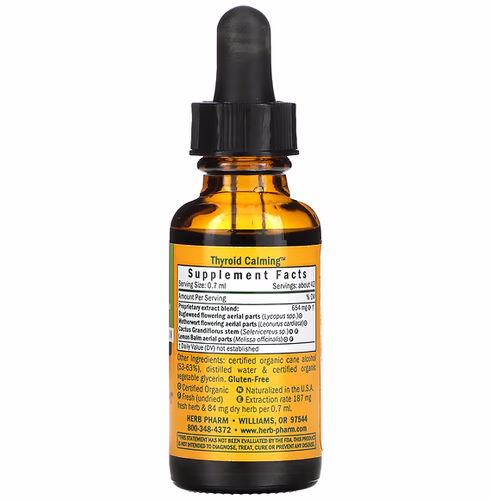 Herb Pharm, Thyroid Calming, 1 fl oz (30 ml)