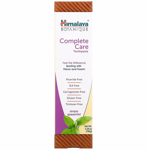 Himalaya, Botanique, Complete Care Toothpaste, Simply Spearmint, 5.29 oz (150 g) Himalaya, Botanique, Complete Care Toothpaste, Simply Spearmint, 5.29 oz (150 g)