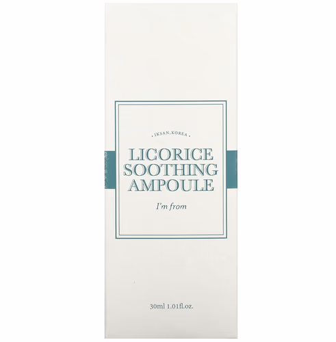 I'm From, Licorice Soothing Ampoule, 1.01 fl oz (30 ml) I'm From, Licorice Soothing Ampoule, 1.01 fl oz (30 ml)