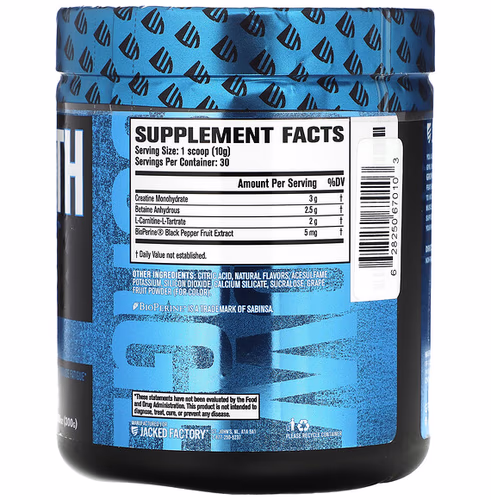 Jacked Factory, Growth Surge, Post-Workout, Blueberry Lemonade, 10.58 oz (300 g) Jacked Factory, Growth Surge, Post-Workout, Blueberry Lemonade, 10.58 oz (300 g)